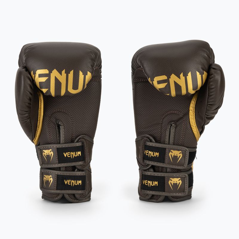 Boxhandschuhe Venum Reverso Boxing chocolate/gold 3