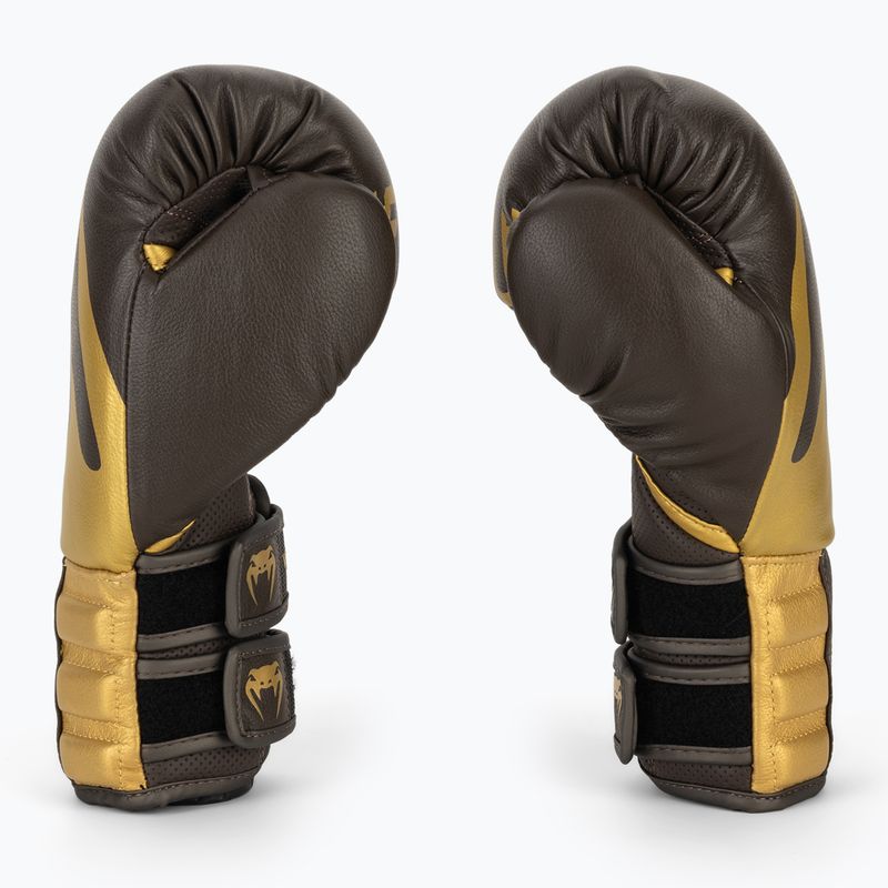 Boxhandschuhe Venum Reverso Boxing chocolate/gold 4