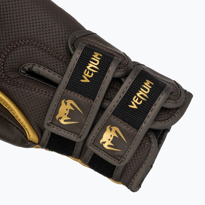 Boxhandschuhe Venum Reverso Boxing chocolate/gold 6