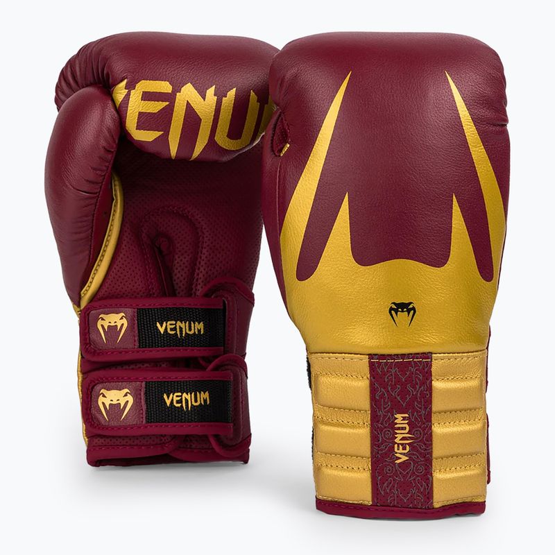 Boxhandschuhe Venum Reverso Boxing red/gold 2