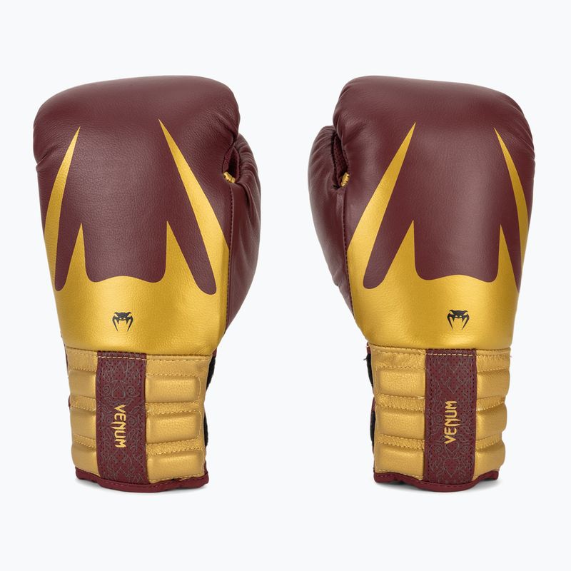 Boxhandschuhe Venum Reverso Boxing red/gold 2
