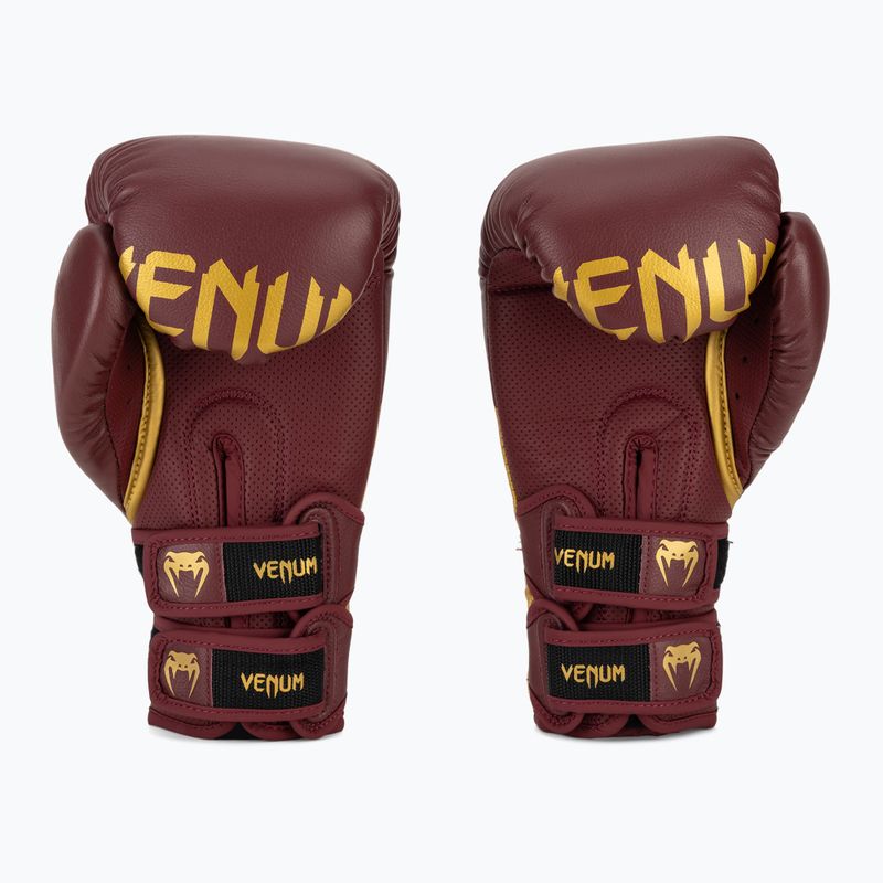 Boxhandschuhe Venum Reverso Boxing red/gold 3