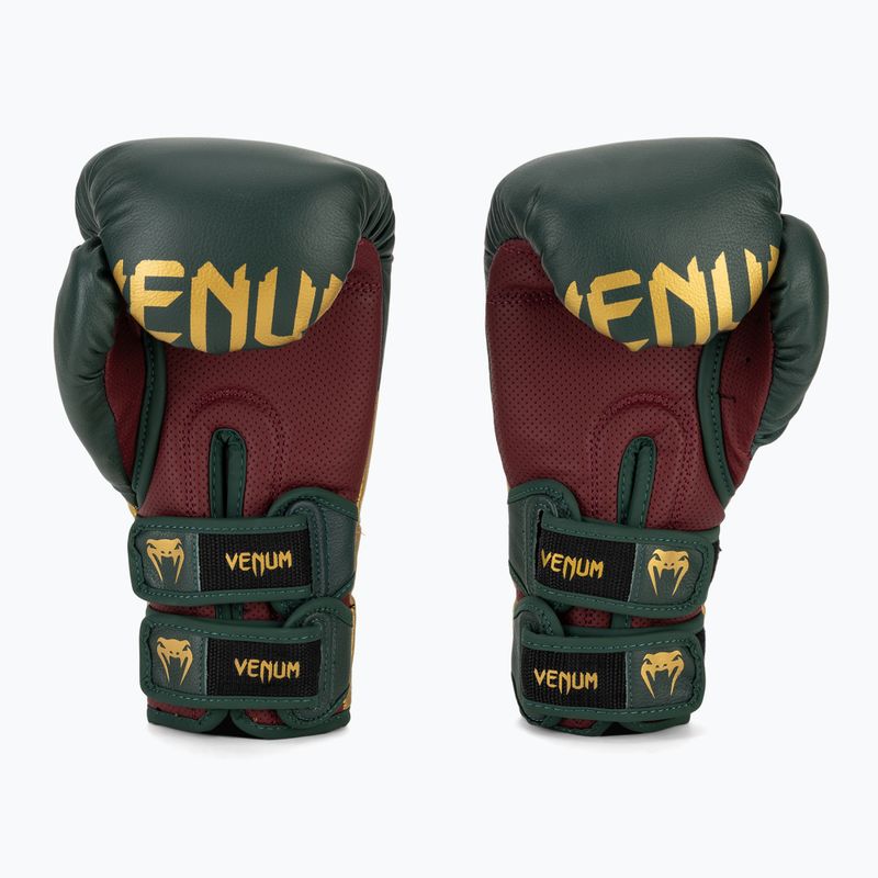 Boxhandschuhe Venum Reverso Boxing green/gold 4