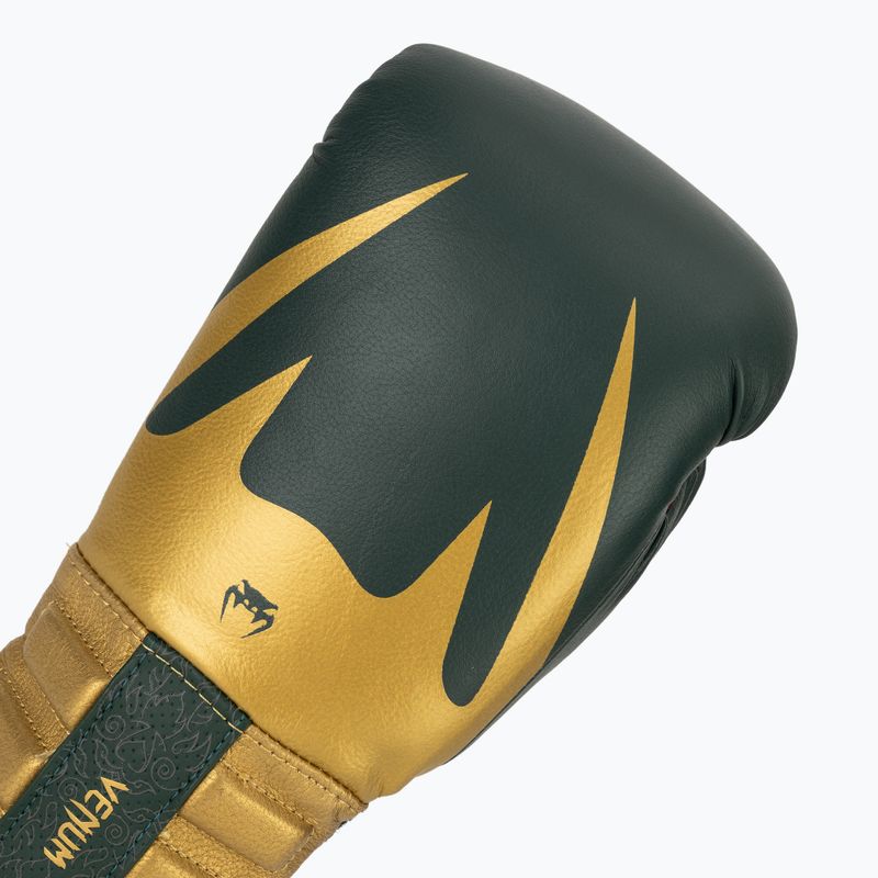 Boxhandschuhe Venum Reverso Boxing green/gold 6