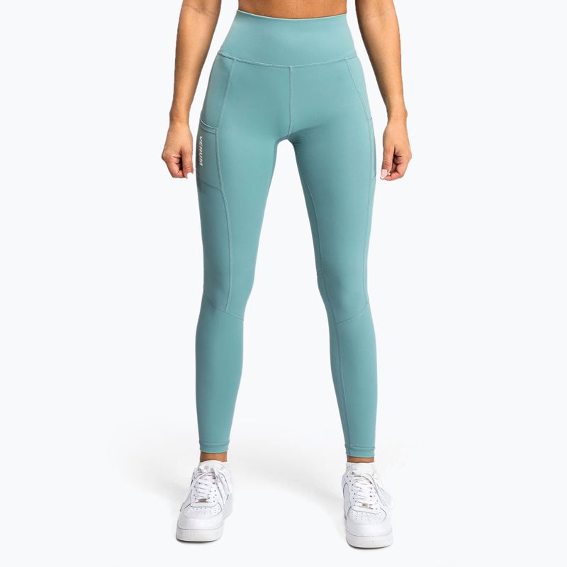 Venum Essential Performance Damen Trainingsleggings aqua grün