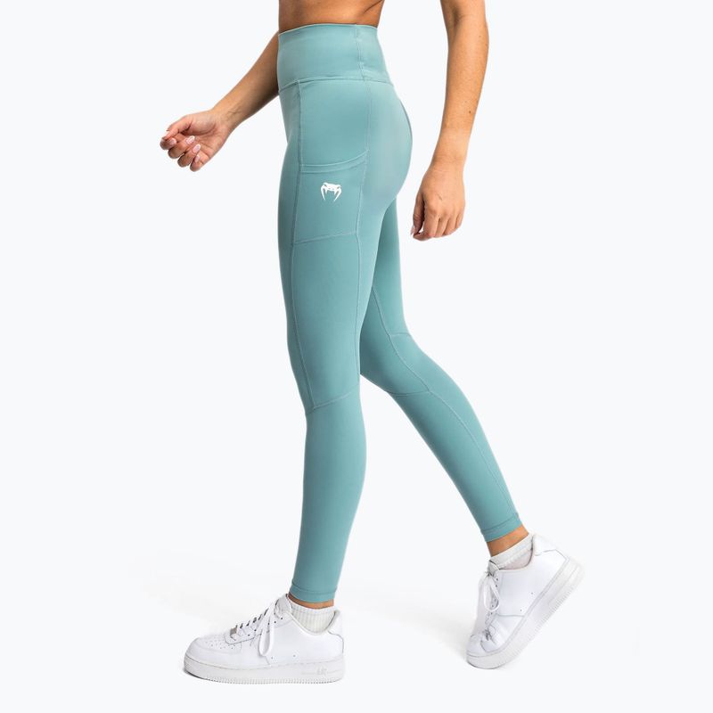 Venum Essential Performance Damen Trainingsleggings aqua grün 5