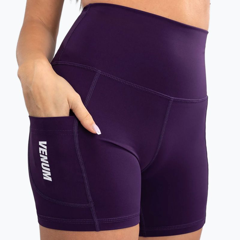 Venum Essential Damen Bike Shorts tief lila 5