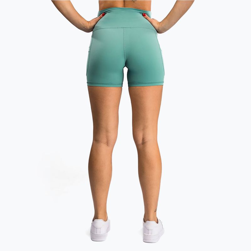 Venum Essential Damen Bike Shorts aqua grün 4