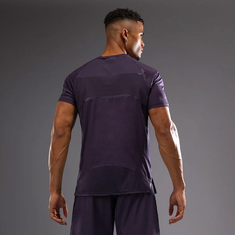 Herren T-Shirt Venum G-Fit Air Dry Tech tiefes Lila 3