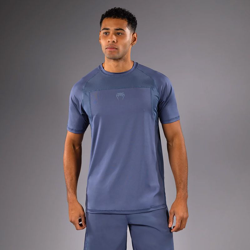 Herren T-Shirt Venum G-Fit Air Dry Tech neblig blau 3