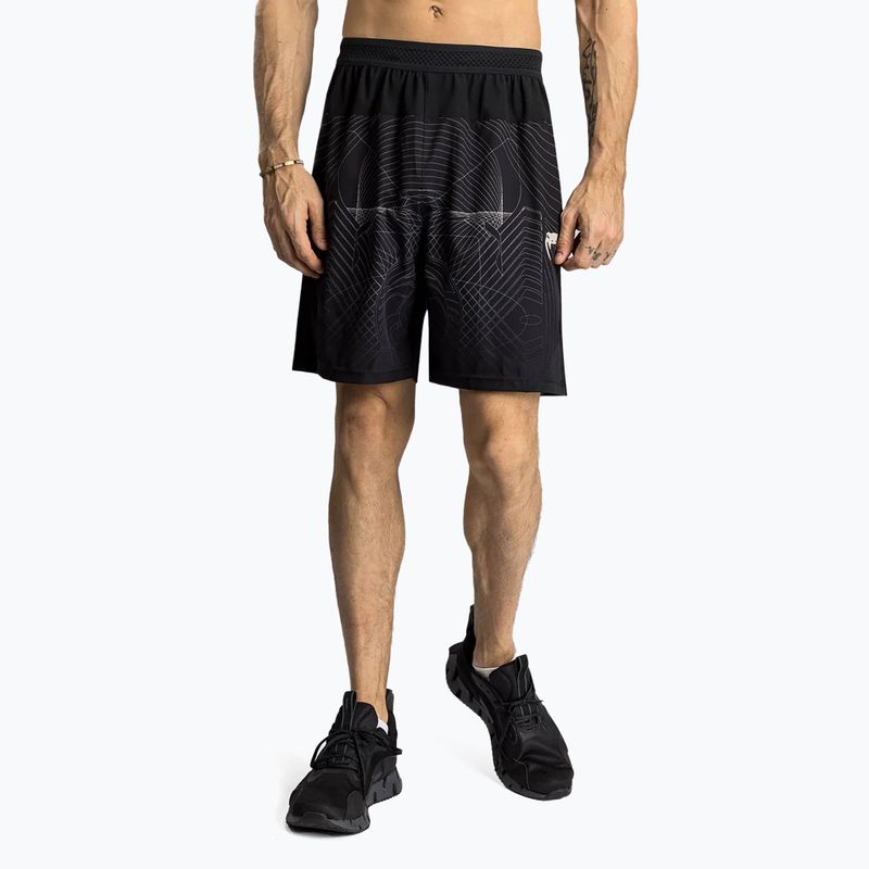 Venum G-Fit Air Herren Trainingsshorts tiefschwarz/Wüstensand