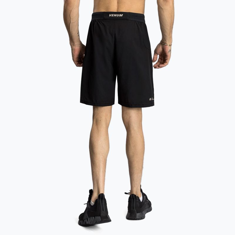 Venum G-Fit Air Herren Trainingsshorts tiefschwarz/Wüstensand 3