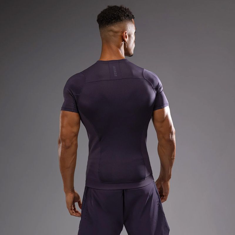 Herren-Rashguard Venum G-Fit Air Rashguards tiefes Lila 2