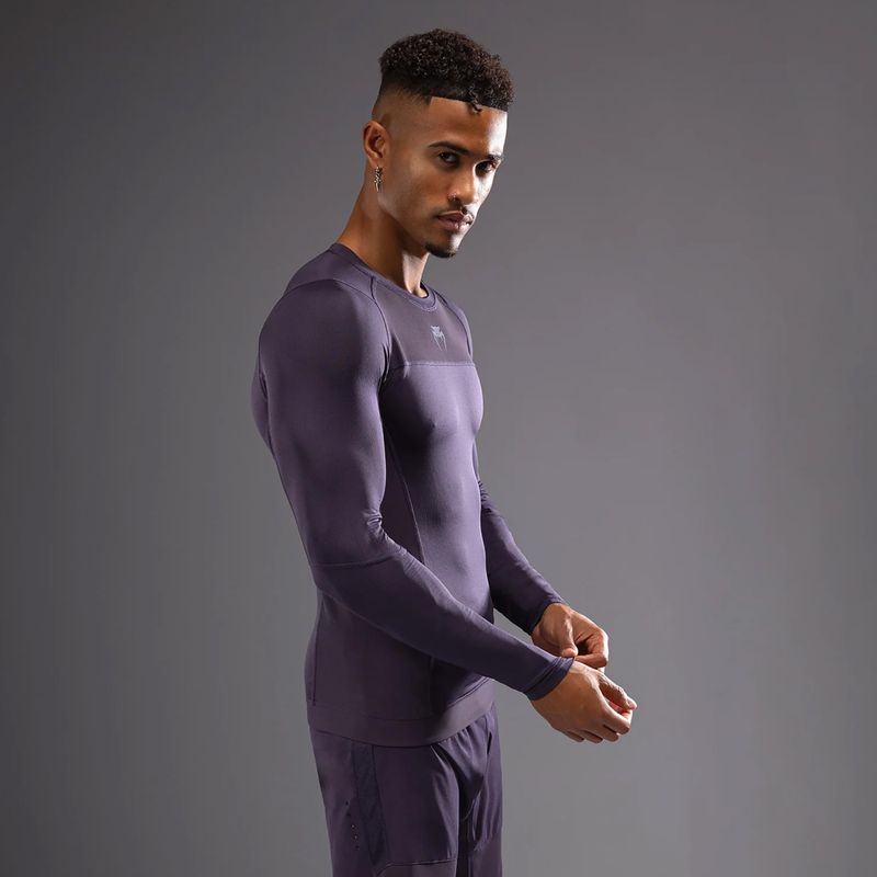 Herren Venum G-Fit Air Rashguards Longsleeve tief lila 3