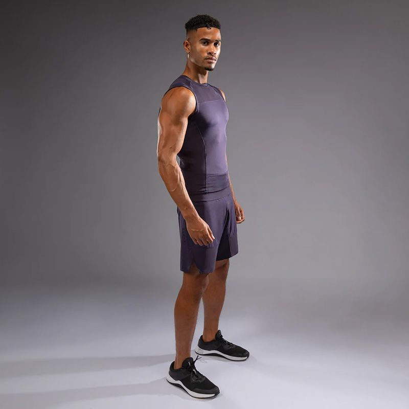 Herren Rashguard Venum G-Fit Air Men'S Ärmelloses Rashguard tiefes Lila 2
