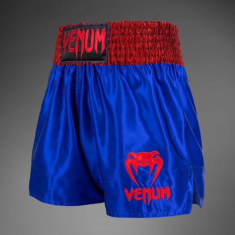 Herren Venum Classic Muay Thai Trainingsshorts navy blau/rot 3