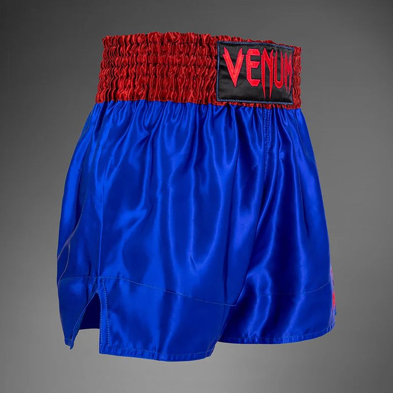 Herren Venum Classic Muay Thai Trainingsshorts navy blau/rot 4
