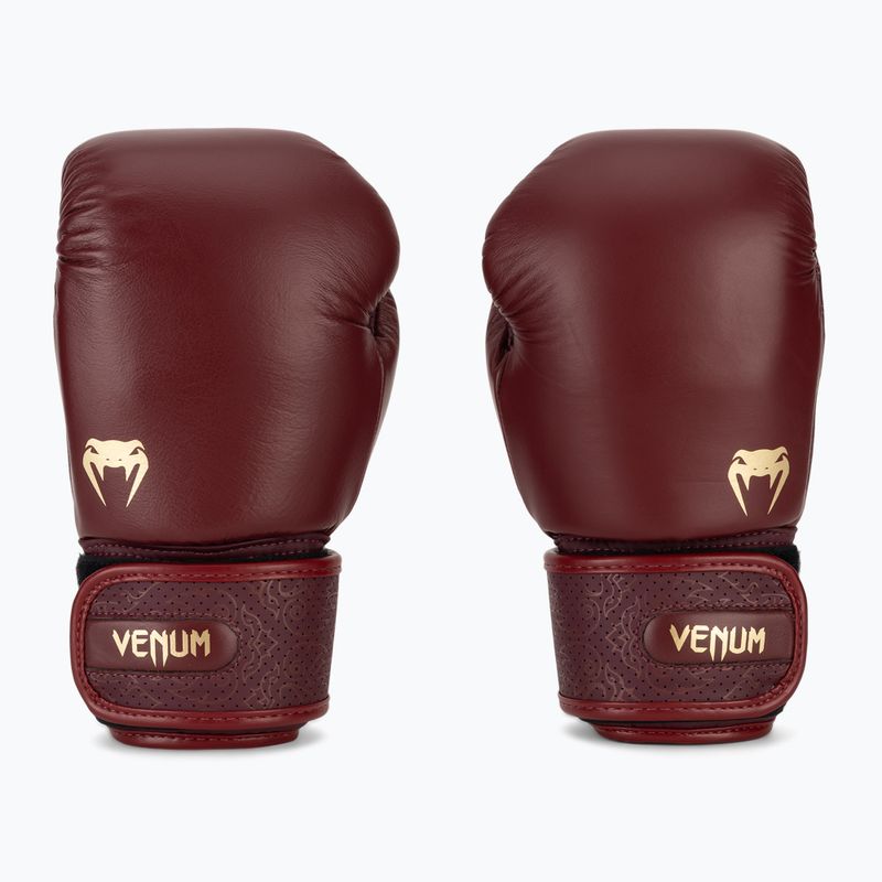 Venum Power 2.0 Boxhandschuhe in Weinrot 2