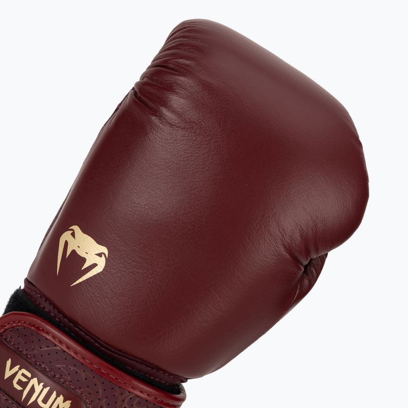 Venum Power 2.0 Boxhandschuhe in Weinrot 5