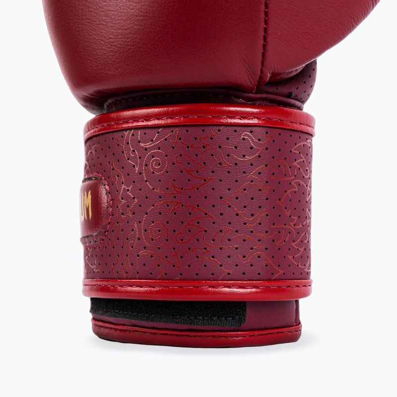 Venum Power 2.0 Boxhandschuhe in Weinrot 4