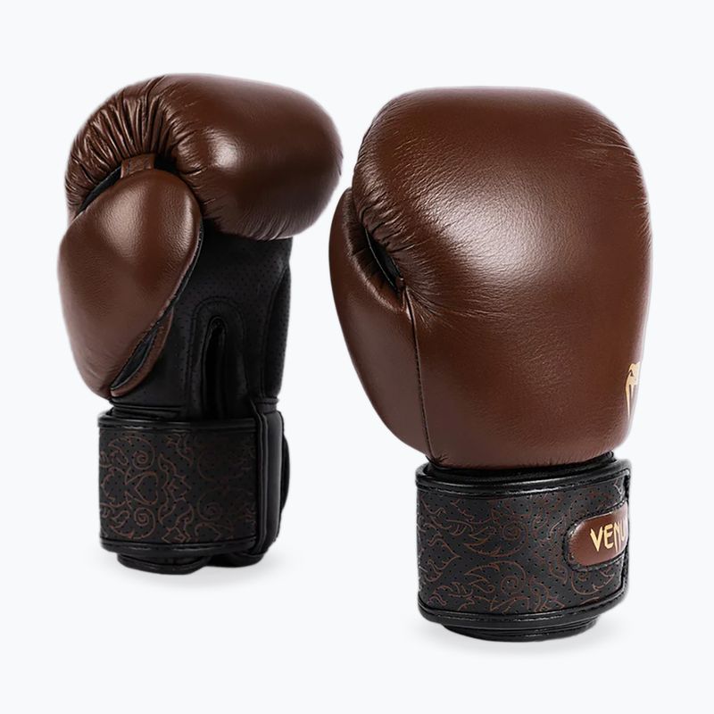 Venum Power 2.0 Boxhandschuhe in schokoladenbraun 2