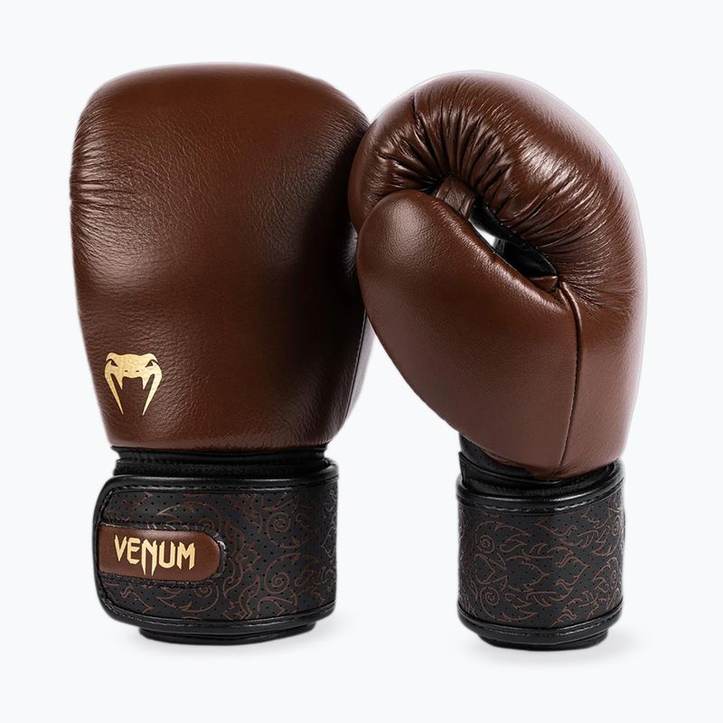 Venum Power 2.0 Boxhandschuhe in schokoladenbraun 3