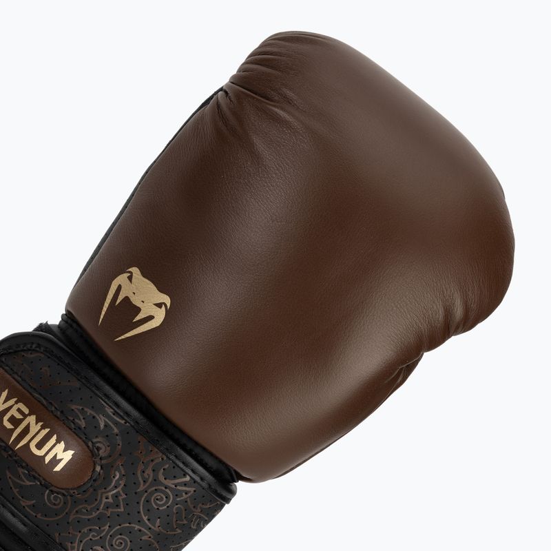 Venum Power 2.0 Boxhandschuhe in schokoladenbraun 5