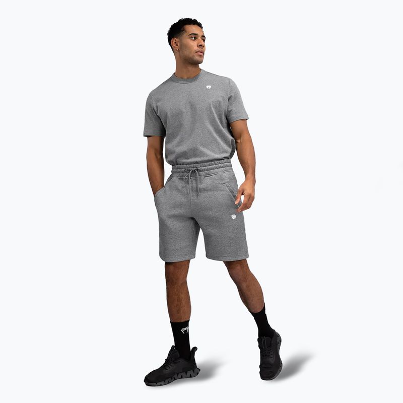 Herren Venum Silent Power Cotton heather grey Shorts 2