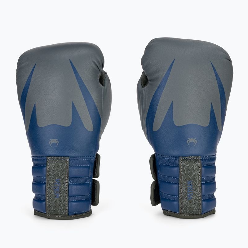 Venum Reverso Boxhandschuhe Sturm grau/royal blau 2