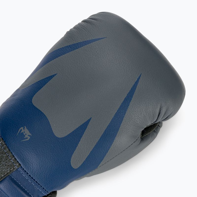Venum Reverso Boxhandschuhe Sturm grau/royal blau 5