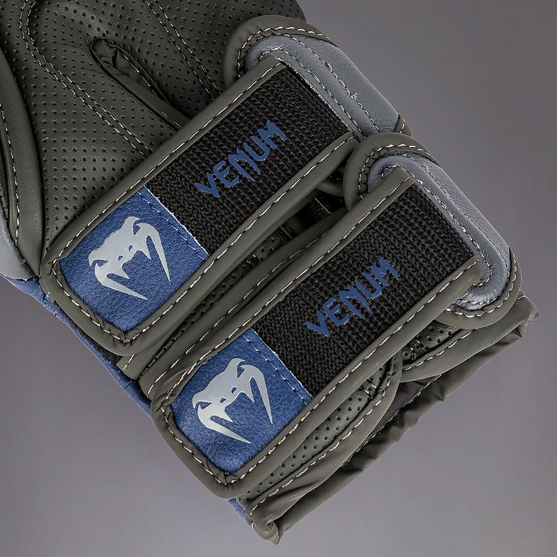 Venum Reverso Boxhandschuhe Sturm grau/royal blau 5