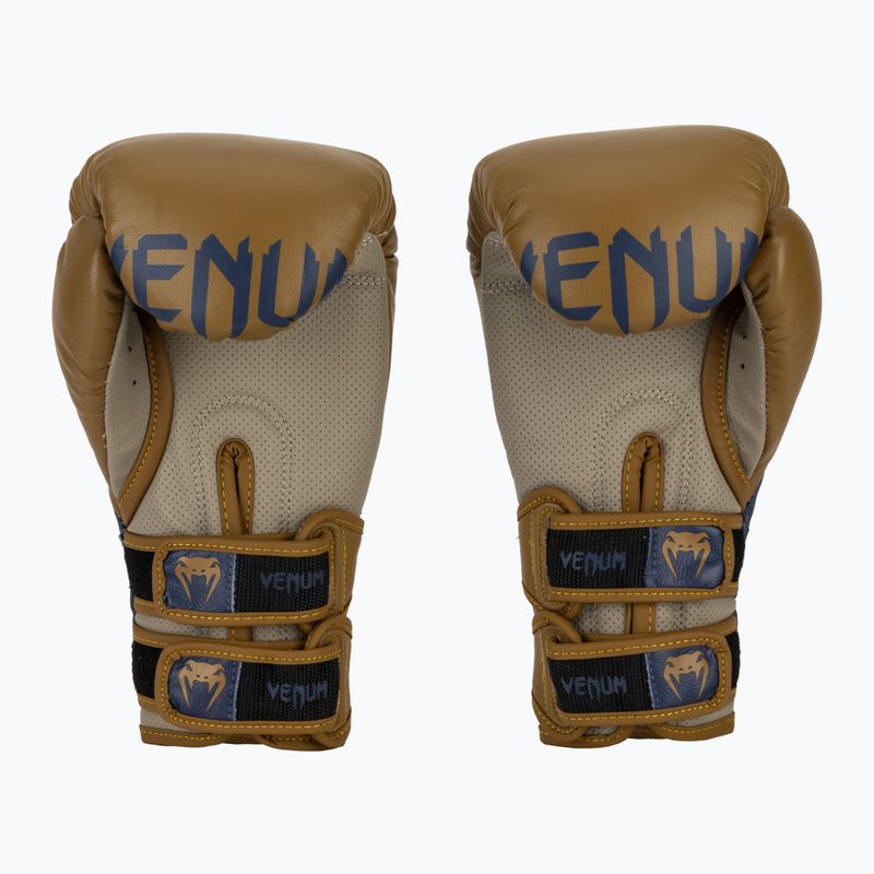 Boxhandschuhe Venum Reverso Boxing emerald green/gold 3
