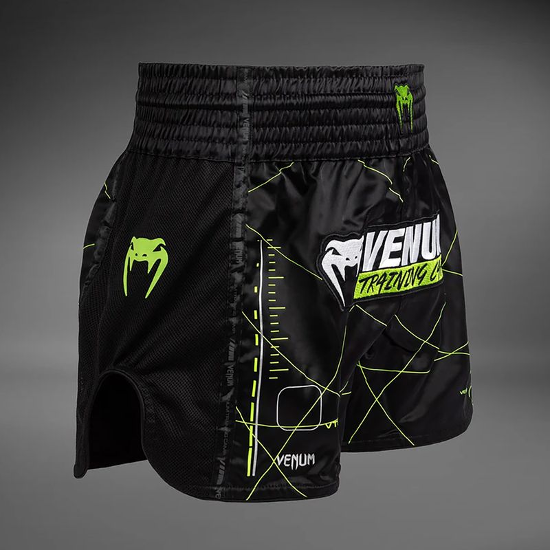Venum Training Camp 4.0 Herren Trainingsshorts schwarz/neugrün 4