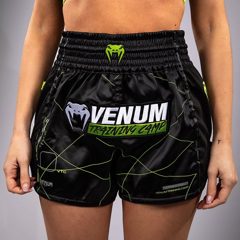 Venum Training Camp 4.0 Herren Trainingsshorts schwarz/neugrün 5