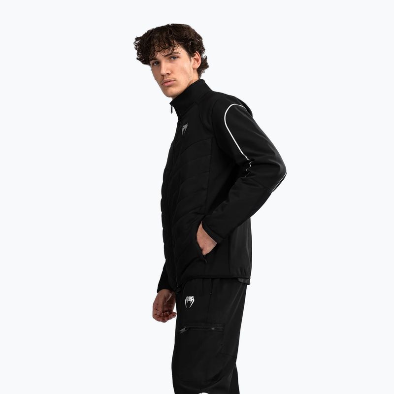 Herren Venum Paddock Softshell Langarm Jacke schwarz 4