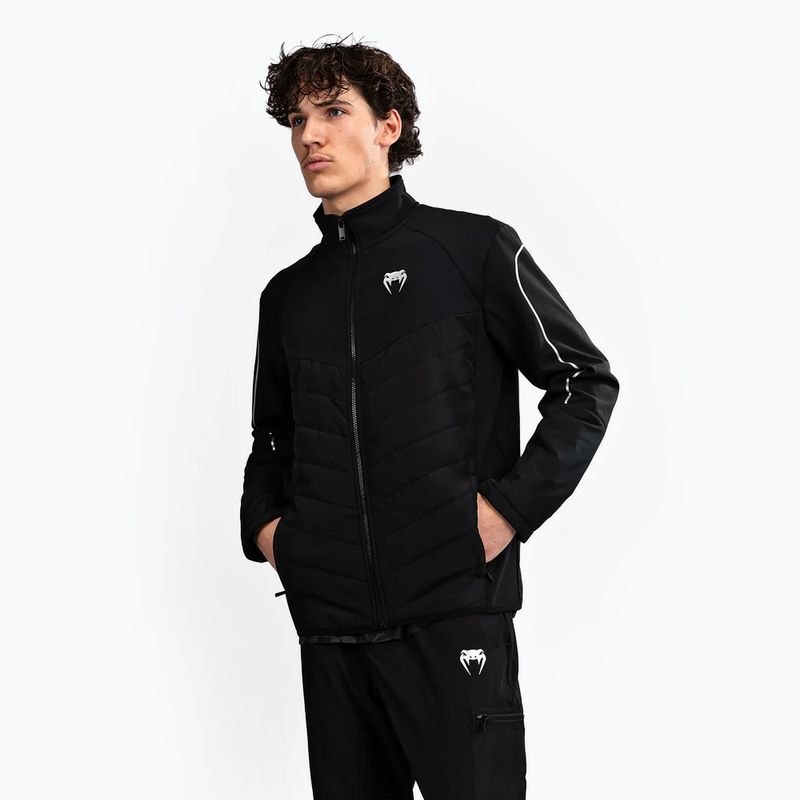 Herren Venum Paddock Softshell Langarm Jacke schwarz 5