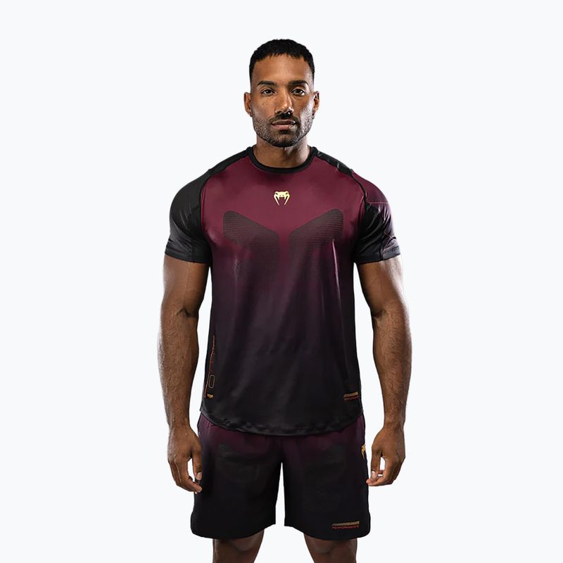 Venum Tactical XT Herren Trainingshemd schwarz/burgund/gold 2
