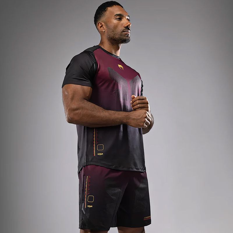 Venum Tactical XT Herren Trainingshemd schwarz/burgund/gold 5