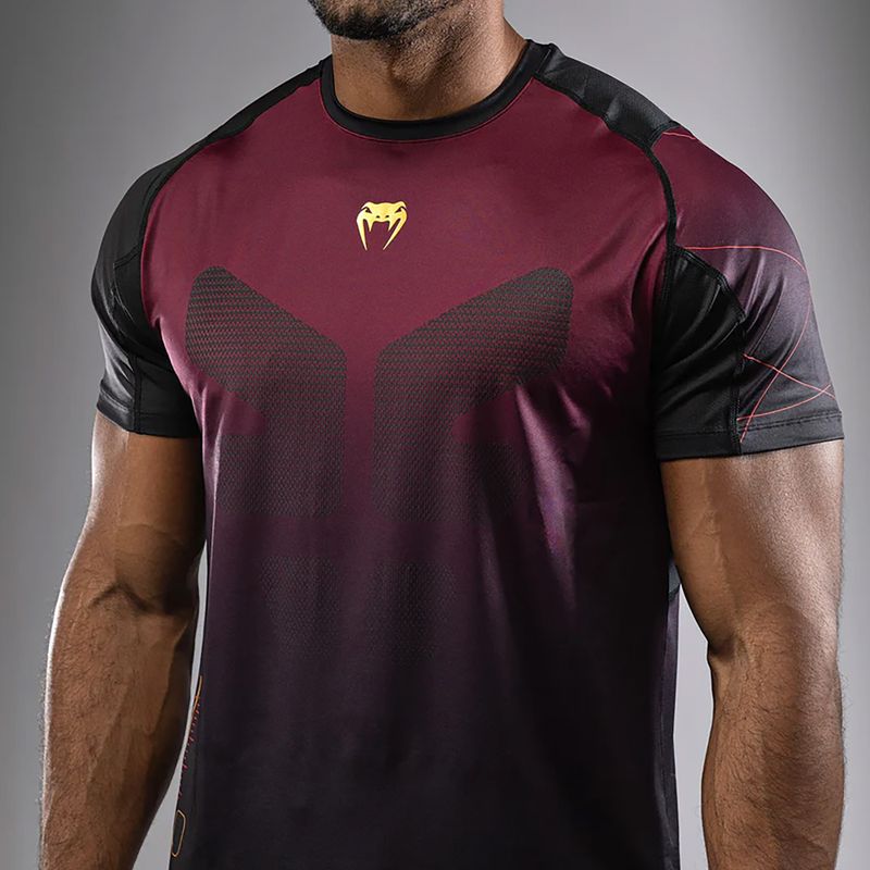 Venum Tactical XT Herren Trainingshemd schwarz/burgund/gold 8