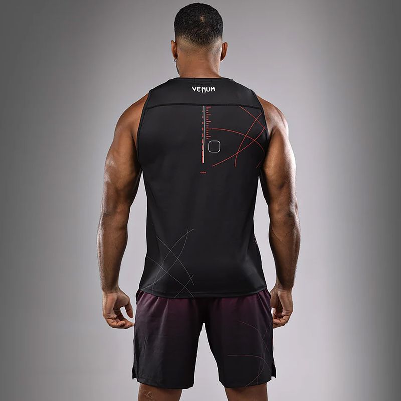 Venum Tactical XT Tank schwarz/feuerrot Trainingshemd 3