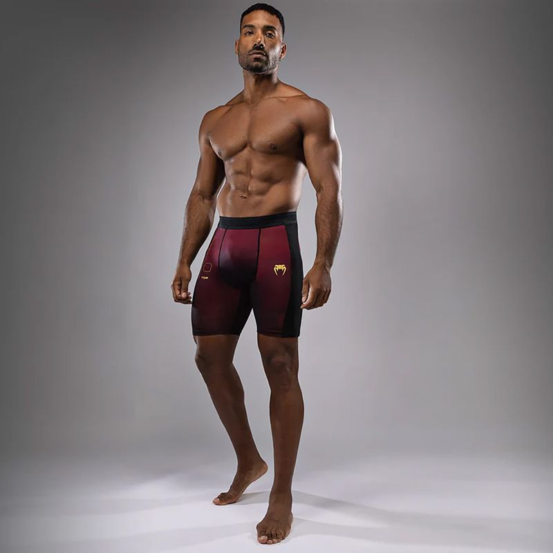 Venum Tactical XT Vale Tudo Herren Trainingsshorts schwarz/burgund/gold 2