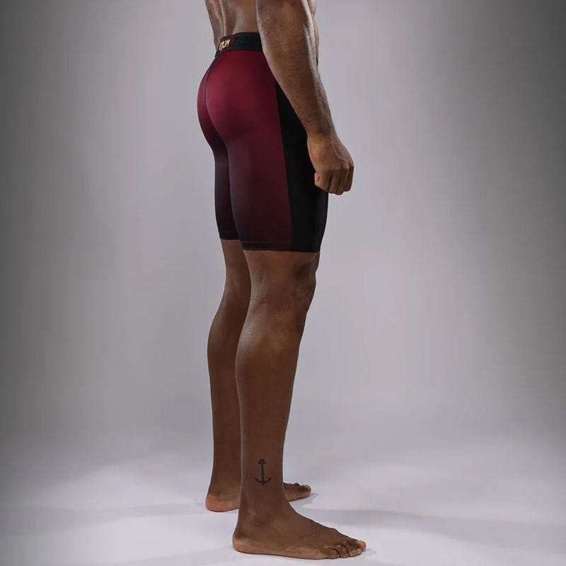 Venum Tactical XT Vale Tudo Herren Trainingsshorts schwarz/burgund/gold 5