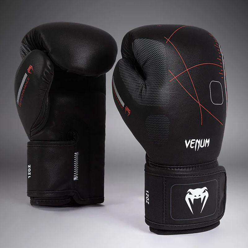 Venum Tactical XT schwarz/feuerrot Boxhandschuhe 2