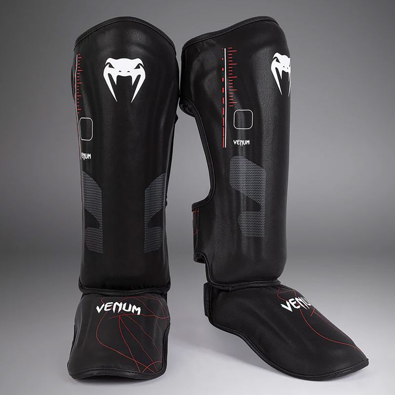 Damen Schienbein- und Fußschützer Venum Tactical XT Schienbeinschoner schwarz/feuerrot 2