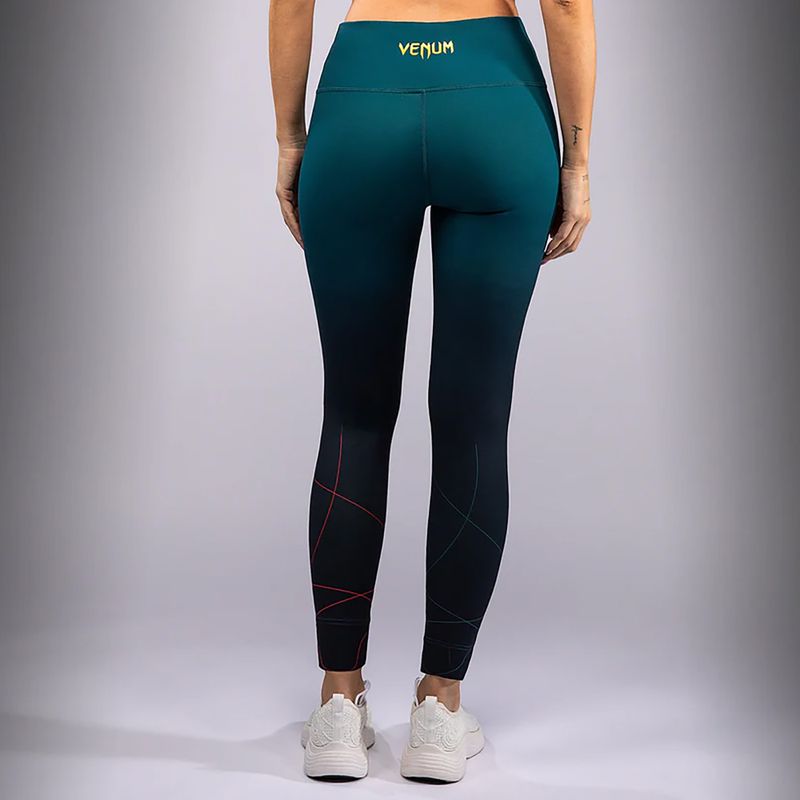 Damen-Trainingsleggings Venum Tactical XT schwarz/forstgrün 3