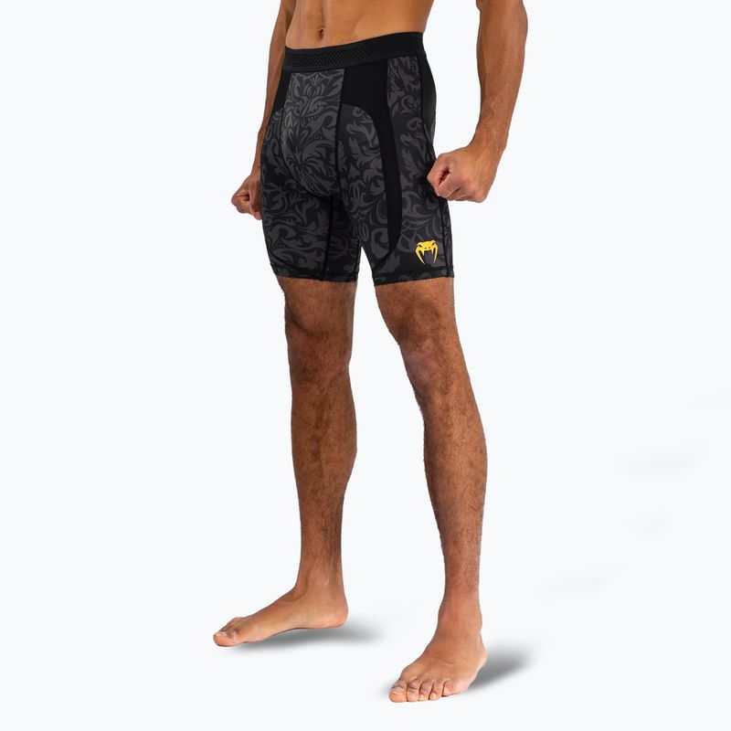 Trainingsshorts Herren Venum x Ilia Topuria Unmatched Vale Tudo black/gold 4
