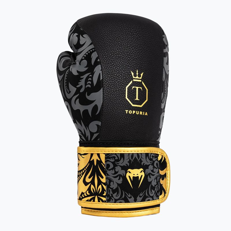 Boxhandschuhe Venum x Ilia Topuria Unmatched Boxing black/gold 5