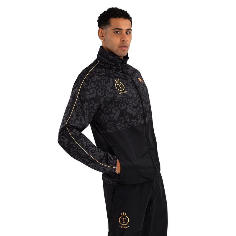 Jacke Herren Venum x Ilia Topuria Unmatched black/gold 3