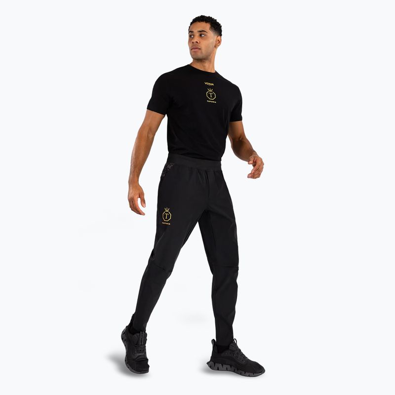 Trainingshose Herren Venum x Ilia Topuria Unmatched black/gold 5