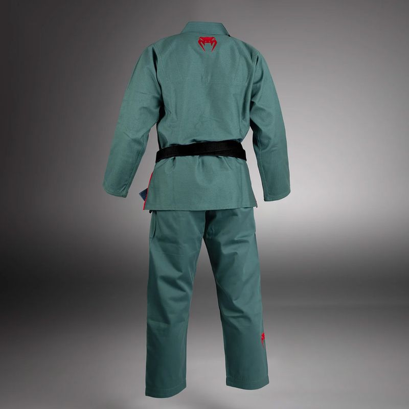 GI für brasilianisches Jiu-Jitsu Venum Contender 3.0 Ocean Green 2